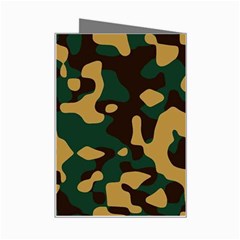 camo Mini Greeting Card from ArtsNow.com Right