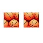 basketballs Cufflinks (Square)