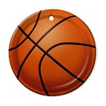basketball Ornament (Round)