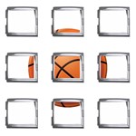 basketball Mega Link Italian Charm (9 pack)