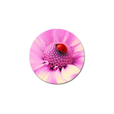 Ladybug On a Flower Golf Ball Marker (4 pack) from ArtsNow.com Front