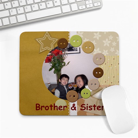 Large Mousepad from ArtsNow.com Front
