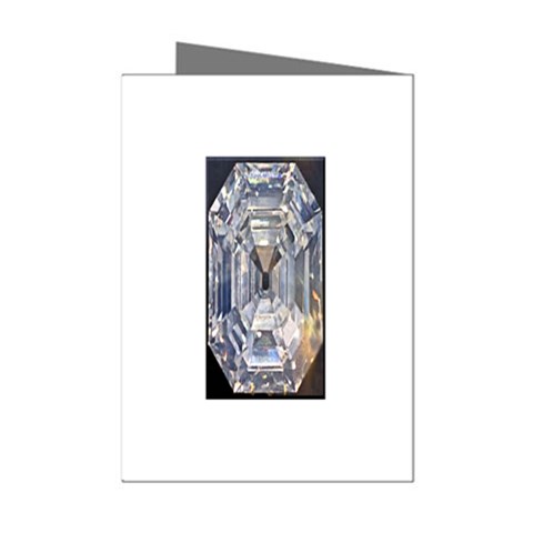 Portugese Diamond Mini Greeting Cards (Pkg of 8) from ArtsNow.com Left