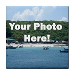 Your Photo Here copy Tile Coaster