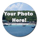 Your Photo Here copy Round Mousepad