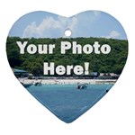 Your Photo Here copy Ornament (Heart)