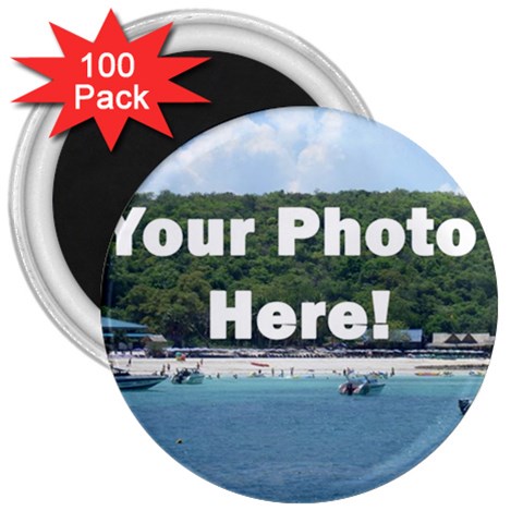 Your Photo Here copy 3  Magnet (100 pack) from ArtsNow.com Front