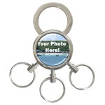 Your Photo Here copy 3-Ring Key Chain