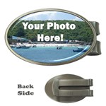 Your Photo Here copy Money Clip (Oval)