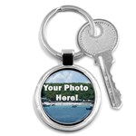 Your Photo Here copy Key Chain (Round)