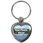 Your Photo Here copy Key Chain (Heart)