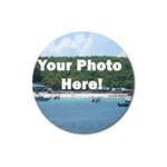 Your Photo Here copy Magnet 3  (Round)