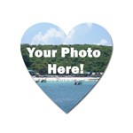 Your Photo Here copy Magnet (Heart)