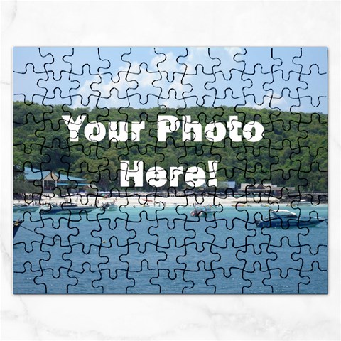 Your Photo Here copy Jigsaw Puzzle (Rectangular) from ArtsNow.com Front