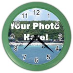 Your Photo Here copy Color Wall Clock