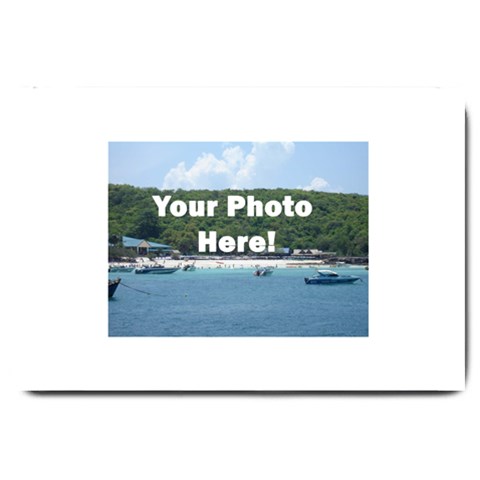Your Photo Here copy Large Doormat from ArtsNow.com 30 x20  Door Mat