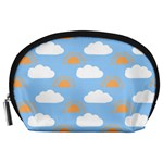 Sun And Clouds  Accessory Pouch (Large)