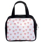 Small Cute Hearts   Classic Handbag (Two Sides)