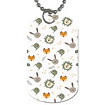 Rabbit, Lions And Nuts   Dog Tag (One Side)
