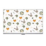 Rabbit, Lions And Nuts   Business Card Holder