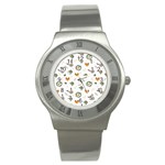Rabbit, Lions And Nuts   Stainless Steel Watch