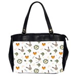Rabbit, Lions And Nuts   Oversize Office Handbag (2 Sides)