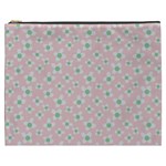 Pink Spring Blossom Cosmetic Bag (XXXL)