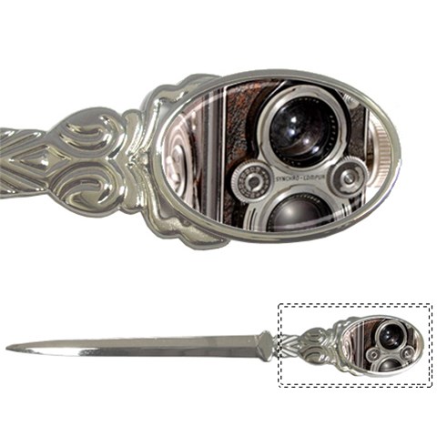 Rolleiflex camera Letter Opener from ArtsNow.com Front