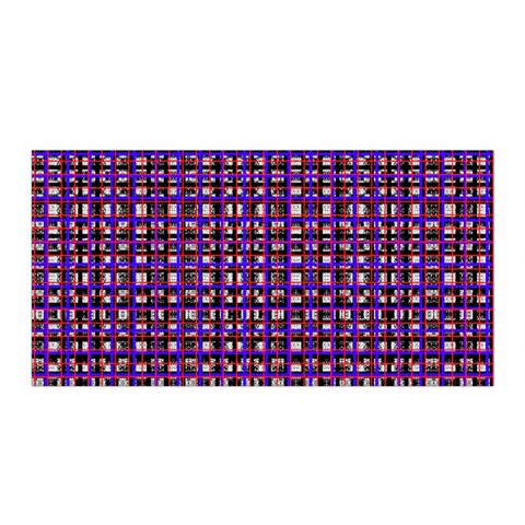 Penny Plaid (2) Satin Wrap 35  x 70  from ArtsNow.com Front
