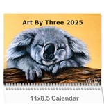 Calendar 2025 Wall Calendar 11 x 8.5 (12-Months)