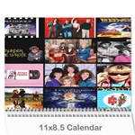 8os Wall Calendar 11  x 8.5  (12-Months)