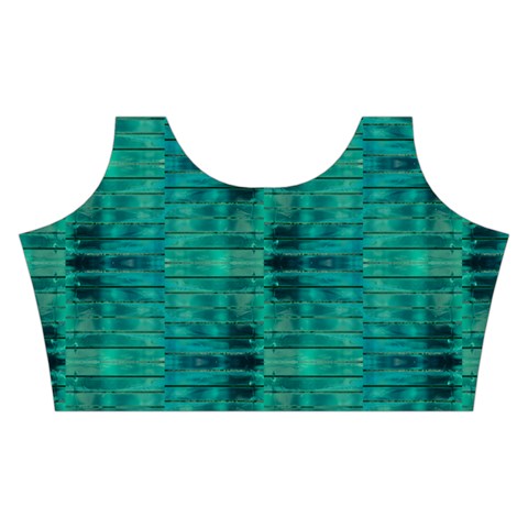 Peacock #4 Skater Dress Swimsuit from ArtsNow.com Top Front