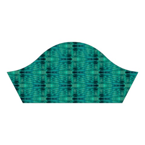 Peacock #4 Cotton Crop Top from ArtsNow.com Right Sleeve