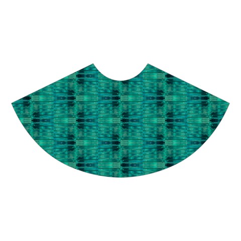 Peacock #4 Midi Sleeveless Dress from ArtsNow.com Skirt Back