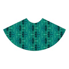 Peacock #4 Midi Sleeveless Dress from ArtsNow.com Skirt Back