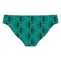 Peacock #4 Cross Back Hipster Bikini Set from ArtsNow.com Back Under