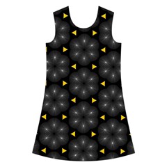 Phyllis Full  Kids  Short Sleeve Velvet Dress from ArtsNow.com Front