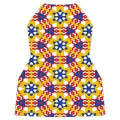 Wavey shapes pattern    Women s Long Sleeve Raglan Tee from ArtsNow.com Back