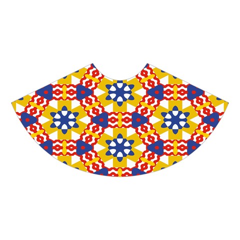Wavey shapes pattern                                                             Midi Sleeveless Dress from ArtsNow.com Skirt Front