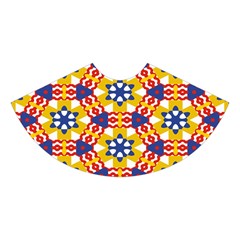Wavey shapes pattern                                                             Midi Sleeveless Dress from ArtsNow.com Skirt Back