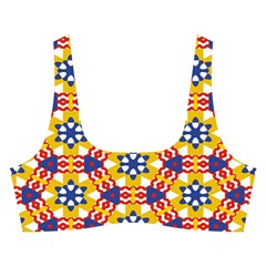 Wavey shapes pattern                                                             Cross Back Hipster Bikini Set from ArtsNow.com Front
