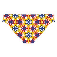 Wavey shapes pattern                                                             Cross Back Hipster Bikini Set from ArtsNow.com Back Under