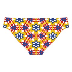 Wavey shapes pattern                                                             Cross Back Hipster Bikini Set from ArtsNow.com Back Under