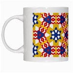 Wavey shapes pattern                                                              White Mug