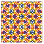Wavey shapes pattern                                                              Satin Scarf