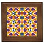 Wavey shapes pattern                                                              Framed Tile