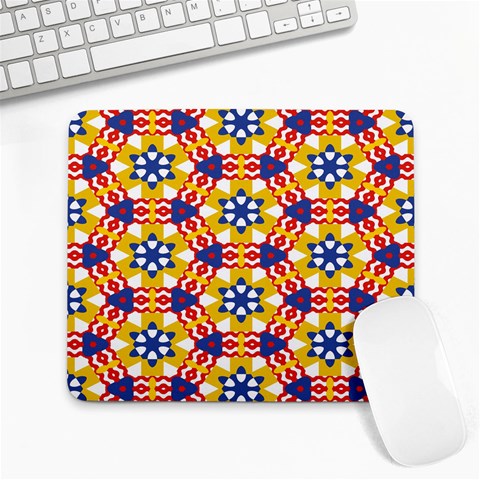 Wavey shapes pattern                                                              Large Mousepad from ArtsNow.com Front