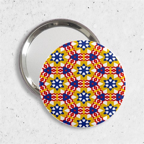 Wavey shapes pattern                                                              2.25  Handbag Mirror from ArtsNow.com Front