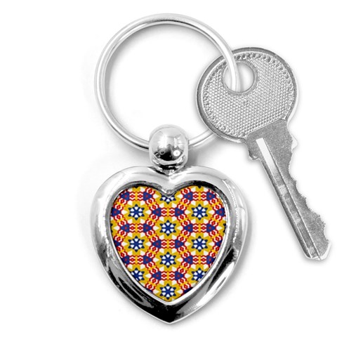Wavey shapes pattern                                                              Key Chain (Heart) from ArtsNow.com Front