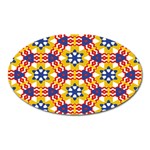 Wavey shapes pattern                                                              Magnet (Oval)